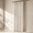 Beige White-40"W x 102"L (Pack of 1), variant on Beige White 60"W x 108"L (Pack of 1) Pinch Pleated Linen Light Filtering Curtains