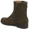 thumbnail image 4 of Vionic Women's Jill Zip Short Boot Dark Olive Suede 7.5M, 4 of 6