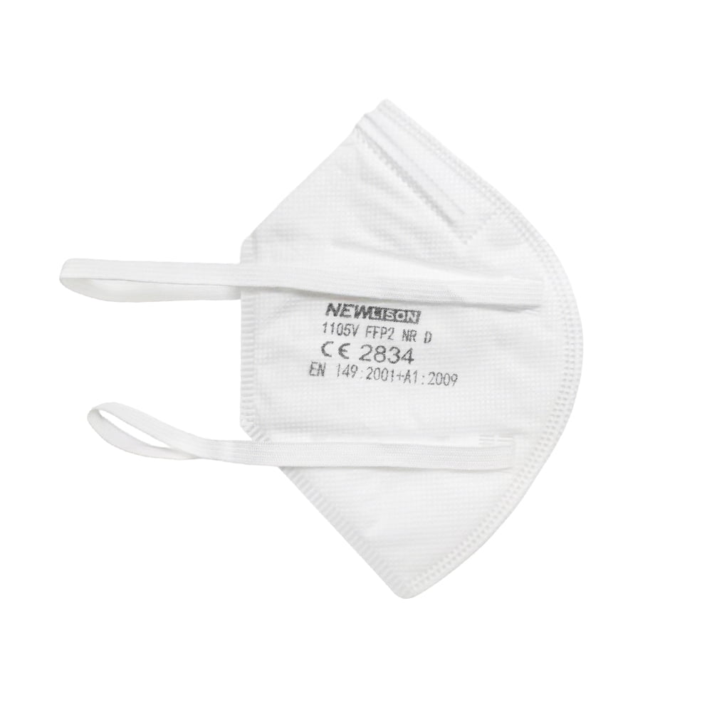 FFP2 Folding Face Masks Disposable Adults - 25 PCS 5 Layer Protection Dust Breathable Comfortable Respirator