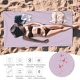 thumbnail image 4 of yulier Butterfly Beach Towel 31"x63" Microfiber Camping Towels Girls Beach Towel Soft Beach Blanket Beach Pool Travel Swimming Bath Shower Towel, 4 of 8