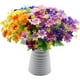 thumbnail image 5 of Xinwennn - Flores artificiales para interiores, 1 unidad, margaritas silvestres, decoración para exteriores, jardín, flores artificiales de seda, centro de mesa de invierno, 5 of 8