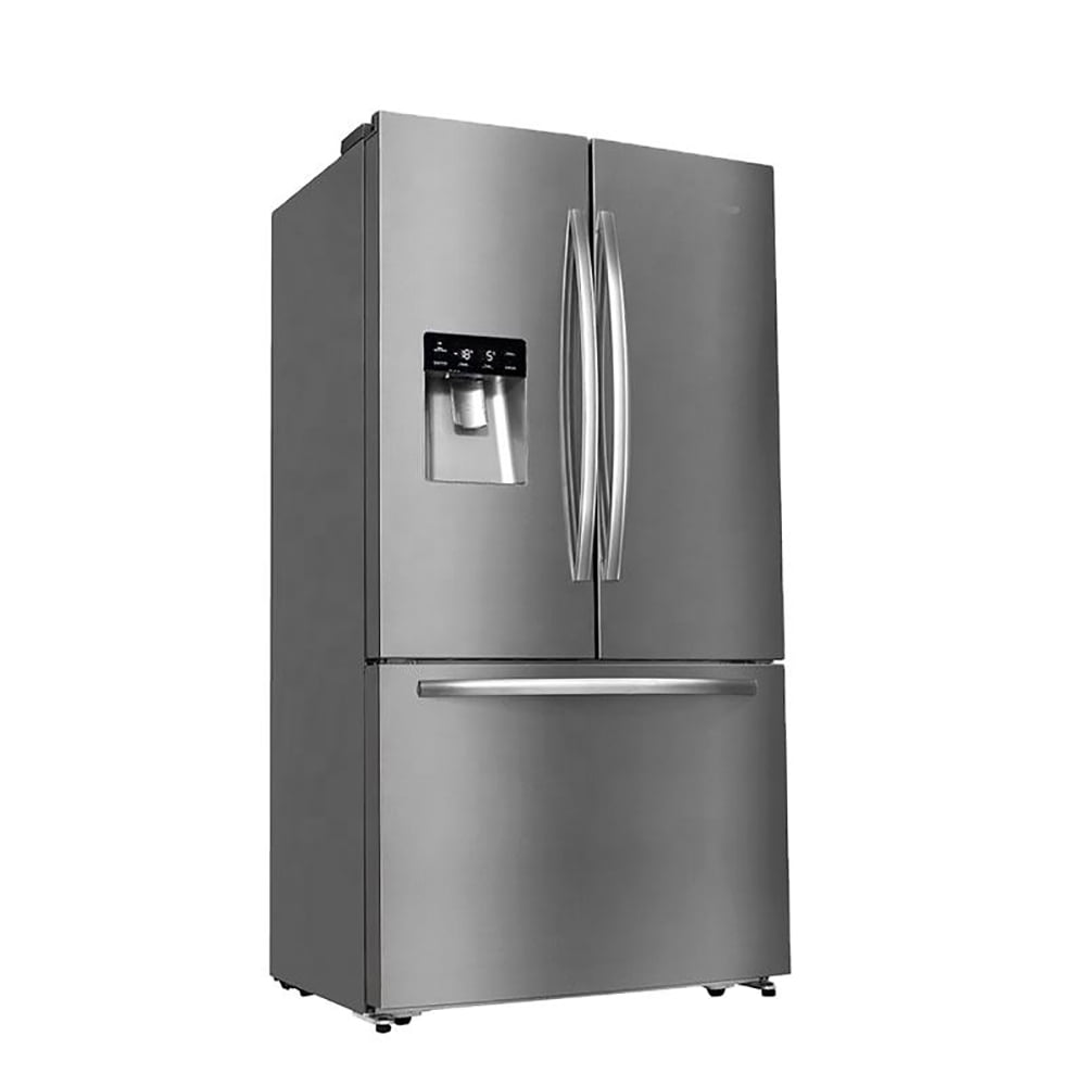 WhirLux LED Display Frost Free French Door Fridge Refrigerator With Ice Maker
