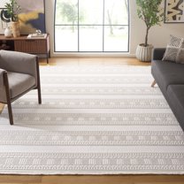 SAFAVIEH Camden Elvina Trellis Area Rug, Ivory, 8' x 10'