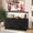 Black 5Drawers, variant on White Dresser, Modern Simple Cabinet with Storage Drawers, Media Gaming Stand for Living Room, Bedroom