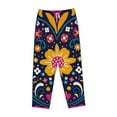 thumbnail image 4 of Fotbe Cinco De Mayo Floral Women's Pajama Pants,Sleepwear Pants,Pj Bottoms Drawstring And Pockets-XX-Large, 4 of 9