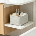 thumbnail image 4 of Foldable Clothes Organizer Bag, Multi-Size Storage Bin, Collapsible Basket, Lightweight Build and Easy Clean for Shelves, Bathrooms and Dorms., 4 of 6