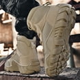 thumbnail image 4 of AUDeals Bottes Tactiques pour Hommes, Chaussures de Travail Style Militaire avec Confort Imperméable, Bottes de Randonnée d'Extérieur Légères et Respirantes, 4 of 7