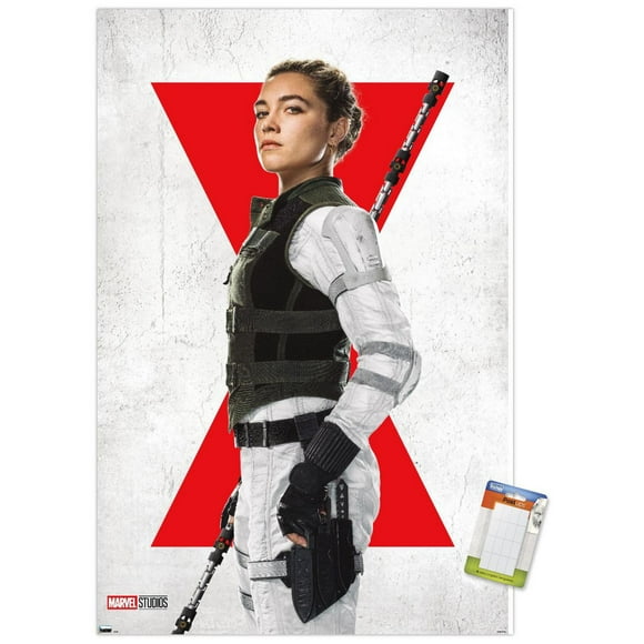 Marvel Black Widow - Yelena One Sheet Wall Poster with Magnetic Frame, 22.375" x 34"