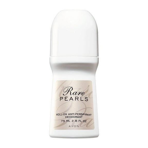 Avon Rare Pearls Bonus Size Roll-On Anti-Perspirant Deodorant 2.6 oz Pack of 6