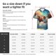 thumbnail image 5 of Balery Cloud Guinea Pig Camisas hawaianas de manga corta para hombre, camisas playeras de corte holgado, camisas de vacaciones con botones,3X-Large, 5 of 7