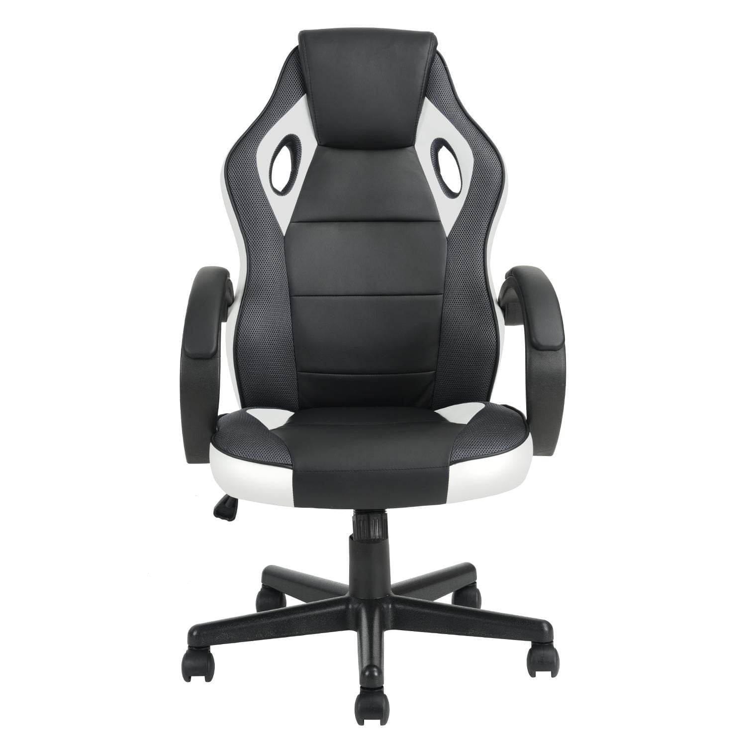 Homylin PU Leather Gaming Chair Desk High Back Swivel Rolling Racing Chairs Executive Desk Chair Adjustable Video Gaming Chairs