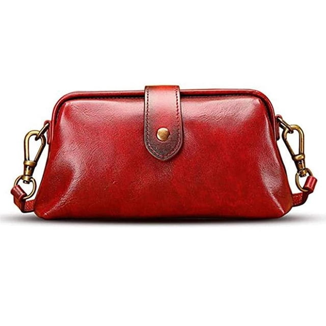 Bolso Bandolera Retro Hecho A Mano Para Médico, Bandolera De Cuero De Estilo Vintage Para Mujer Monstrate AP007667-02