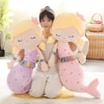 thumbnail image 1 of 40/60/80/115cm Kawaii Sleeping Mermaid Plush Toys Soft Red&Pink Princess Stuffed Doll Sofa Pillow For Children Girls Present zhangyuxiang LED, 1 of 2