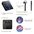 thumbnail image 2 of Elegant Choise Outdoor Solar String Lights Waterproof 65.6FT 200LED Lights for Patio Yard Party Halloween Christmas,Multi-color, 2 of 11