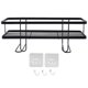 thumbnail image 1 of Bathroom Over The Toilet Storage Shelf Space Saver Punch Free Bathroom Storage OrganizerBlack, 1 of 4