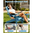 thumbnail image 5 of WINSOON All Weather HIPS Outdoor Plastic Adirondack Chairs Set Of 4-Baby Blue, 5 of 7