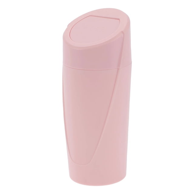 Mini Car Trash Can Portable Universal Can Dustbin Garbage Bin Storage Case with Lid Interior Accessories 8x20cm