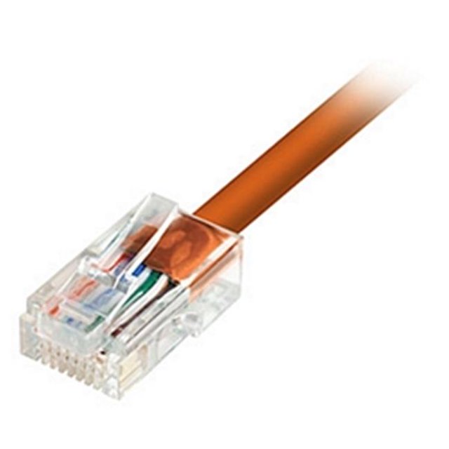 CAT5e Patch Cable, 1ft, Orange