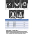 thumbnail image 2 of Juego de cordones planos de 2 pares de cordones de zapatos de varias longitudes para zapatillas de deporte Namotu CZJP-ZC35-19, 2 of 2