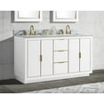 thumbnail image 5 of Avanity AUSTEN-VS61-WTG-C Austen 60" Free Standing Double Basin Vanity Set - White, 5 of 7