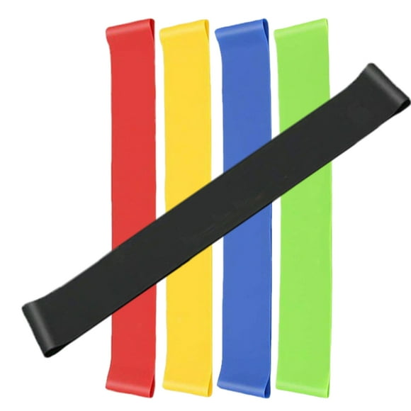ELAYARD 5pcs Resistance Bands for Working Out Chair Bands TPE Material for Office Use Focus Support