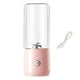 thumbnail image 1 of Taza exprimidora eléctrica, mezcladora recargable por USB, potente licuadora de frutas, limones y naranjas sin tapa rosa 380ml mayimx exprimidor electrico, 1 of 3