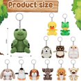 thumbnail image 2 of Set de animales de peluche Safari 12 piezas - Tiger Elephant Lion +, 2 of 7