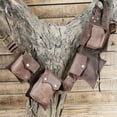 thumbnail image 6 of Vintage Style Leather Waist Belt with Pockets, Adjustable Fit 79-97 cm., 6 of 15