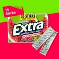thumbnail image 4 of Extra Sweet Watermelon Sugar Free Chewing Gum Pack - 35ct - Pack of 2, 4 of 5