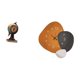 thumbnail image 5 of Figura de escritorio,Reloj de mesa con figura de globo terráqueo,decoración para oficina y hogar,Reloj de escritorio,figura decorativa,decoración para el hogar,Reloj de pared,Reloj de pared, 5 of 8