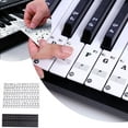 Piano Keyboard Stickers For 88 Key Large Letter Piano Stickers For