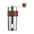 thumbnail image 1 of 1Pc Portable Manual Coffee Maker Detachable Coffee Bean Grinder (Silver), 1 of 3
