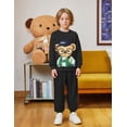 thumbnail image 3 of Arshiner Boys Camo Clothes 2 Piece Graphic Printed Sweatshirt and Pants Outfit Fall Winter Clothing Set, 3 of 6