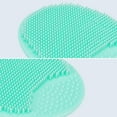 thumbnail image 4 of Cepillo de limpieza facial de silicona de 4 piezas, exfoliante, masajeador, almohadilla para puntos negros y acné, cuidado de la piel facial para una limpieza profunda., 4 of 9