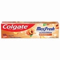thumbnail image 1 of Colgate MaxFresh Anticavity Fluoride Toothpaste, Polar Peach, 130 mL with Mint, 1 of 3