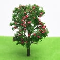 thumbnail image 1 of MYG Plastic Fruit Tree HO Scale Train Layout Garden Sand Table Model Trees Scenery, 1 of 5