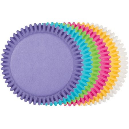 Wilton Cupcake Liners, Pastel Rainbow, 150 Ct