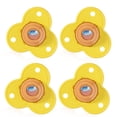 thumbnail image 1 of Gabinetes giratorios de acero inoxidable Gabinetes de rotación de 360 ​​grados Estante de estantería Muebles universales Muebles Dormitorio doméstico Amarillo 4 piezas Irene Inevent HA028358-02, 1 of 7