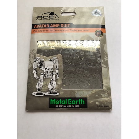 Disney Parks Avatar Amp Suit Metal Earth Model Kit 3D New