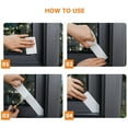 thumbnail image 2 of Cinta selladora para ventanas de 4 rollos para el invierno, sin dejar rastro, impermeable, adhesiva, para puerta, 2 of 6