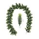 thumbnail image 4 of Guirnalda navideña de pinos blandos Inteprter verde y blanco, 4 of 6