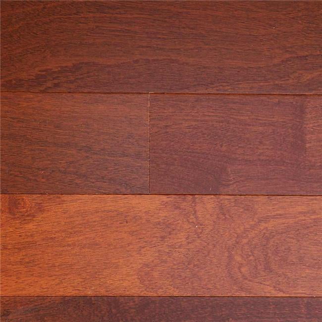 Beneficio 0.375 x 5 x 4 in. - 26.05 ft. HDF Click Engineered Hardwood Flooring&#44; African Mahogany