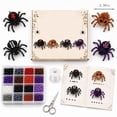 thumbnail image 3 of Halloween Spider Beading Kit, 4 Design DIY Beaded Craft Set with Tools and Instructions, Desktop Decor Gifts for Family Friends, 3 of 6