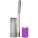 thumbnail image 1 of Toilet Brush with Disposable Head Set Toilet Cleaner With 6 Disinfecting Slice Convenient Throw Away Brush for Bathroom, 1 of 5