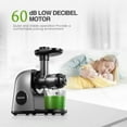 Aicok Juicer Machines, Slow Masticating Juicer with Higher Juice Yield