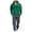Green-tracksuits men, variant on Txeol Mens Fleece Track Suits 2 Piece Set Quarter Zip Drawstring Hoodies and Cargo Sweatpants with Pockets Casual Outdoor Athletic Sets,M,Purple