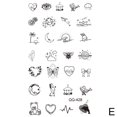 thumbnail image 1 of Waterproof Temporary Tattoo Stickers - Vibrant Colors, Strong Adhesive, Painless Application & Removal, 1 of 8