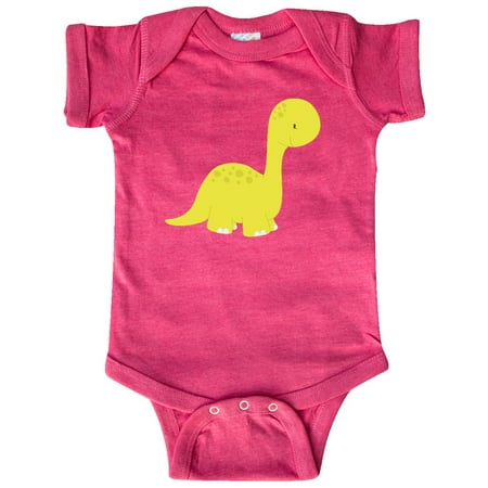 

Inktastic Cute Little Dinosaur Baby Dino Brontosaurus Gift Baby Boy or Baby Girl Bodysuit