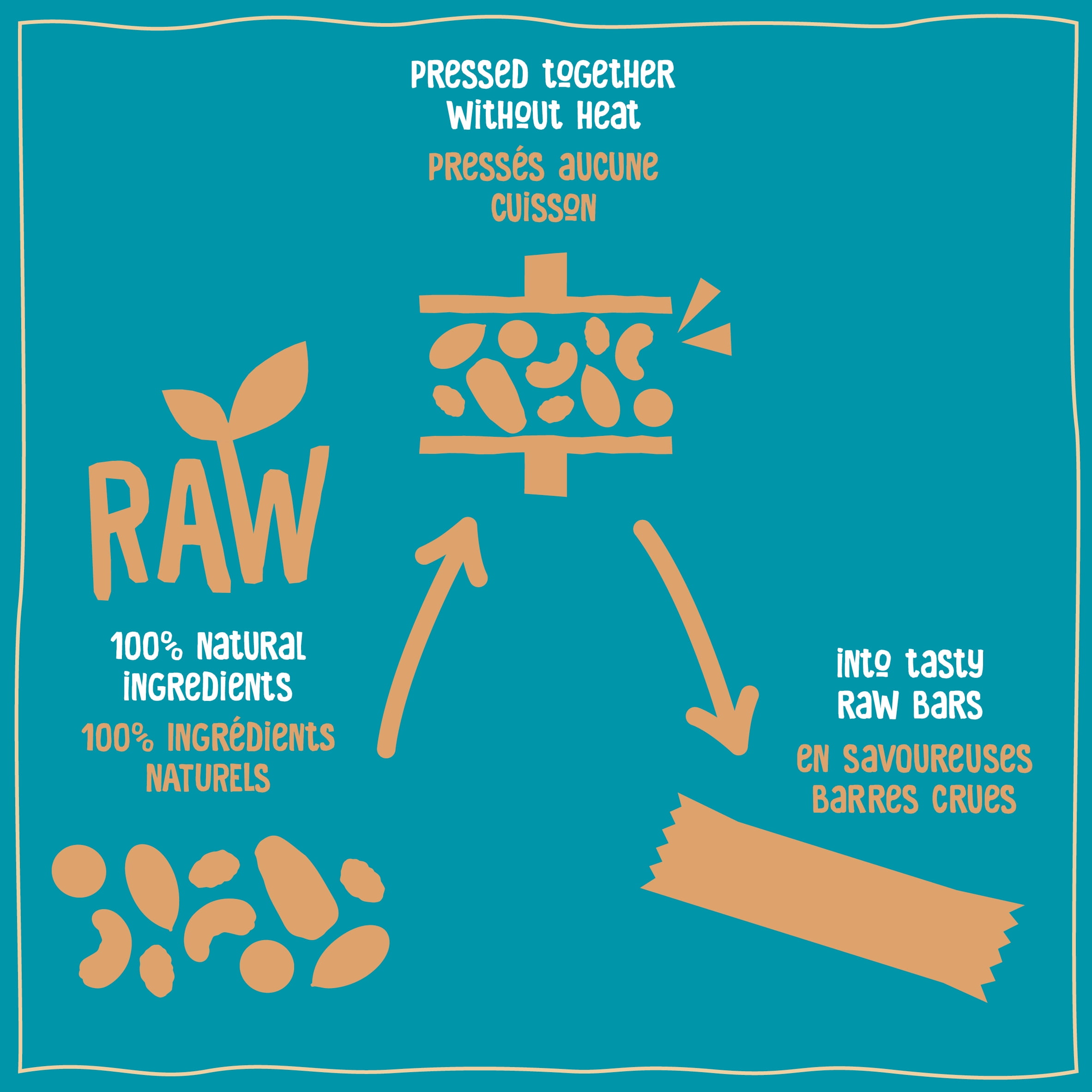 Nakd Caramel Salé - Multi