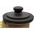 thumbnail image 5 of Westbrass Universal Thread Twist & Close Bathtub Drain with Adaptor and Two-Hole Overflow, Oil Rubbed Bronze, 5 of 7